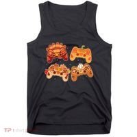 Thanksgiving Autumn Fall Video Game Controllers Tank Top thumb 0
