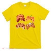 Thanksgiving Autumn Fall Video Game Controllers T-Shirt thumb 0
