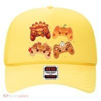 Thanksgiving Autumn Fall Video Game Controllers Hat thumb 0