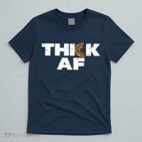 Thick AF Funny Donut Fitness Weightlifting T-Shirt thumb 5