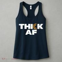Thick AF Funny Donut Fitness Weightlifting Women's Tank Top thumb 3