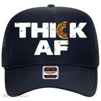 Thick AF Funny Donut Fitness Weightlifting Hat thumb 0