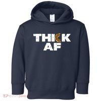 Thick AF Funny Donut Fitness Weightlifting Toddler Hoodie thumb 0