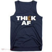 Thick AF Funny Donut Fitness Weightlifting Tank Top thumb 0