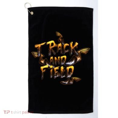 Track And Field Golf Towel