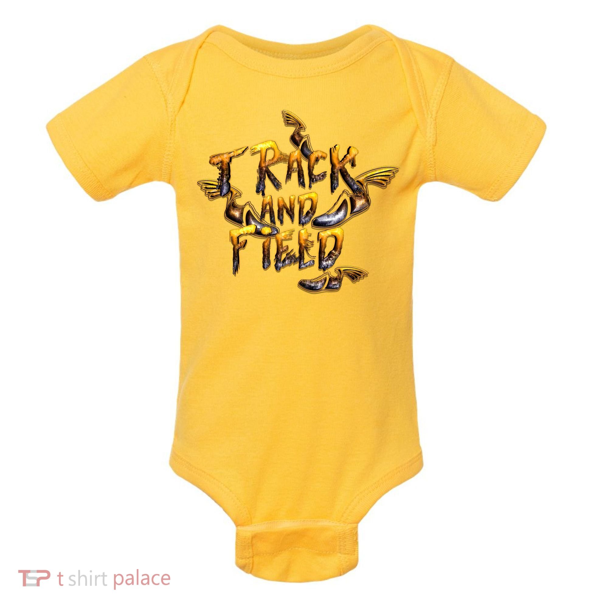 Track And Field Baby Bodysuit