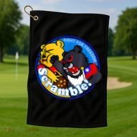 Taiwan Air Force Badge Golf Towel thumb 1