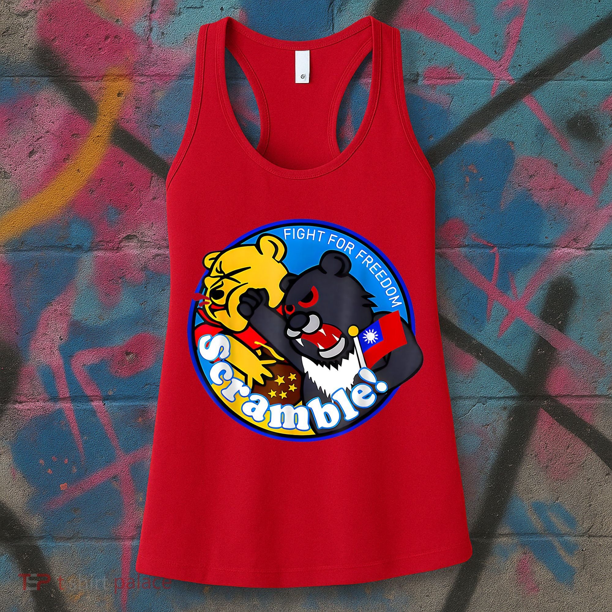 Taiwan Air Force Badge Women's Tank Top