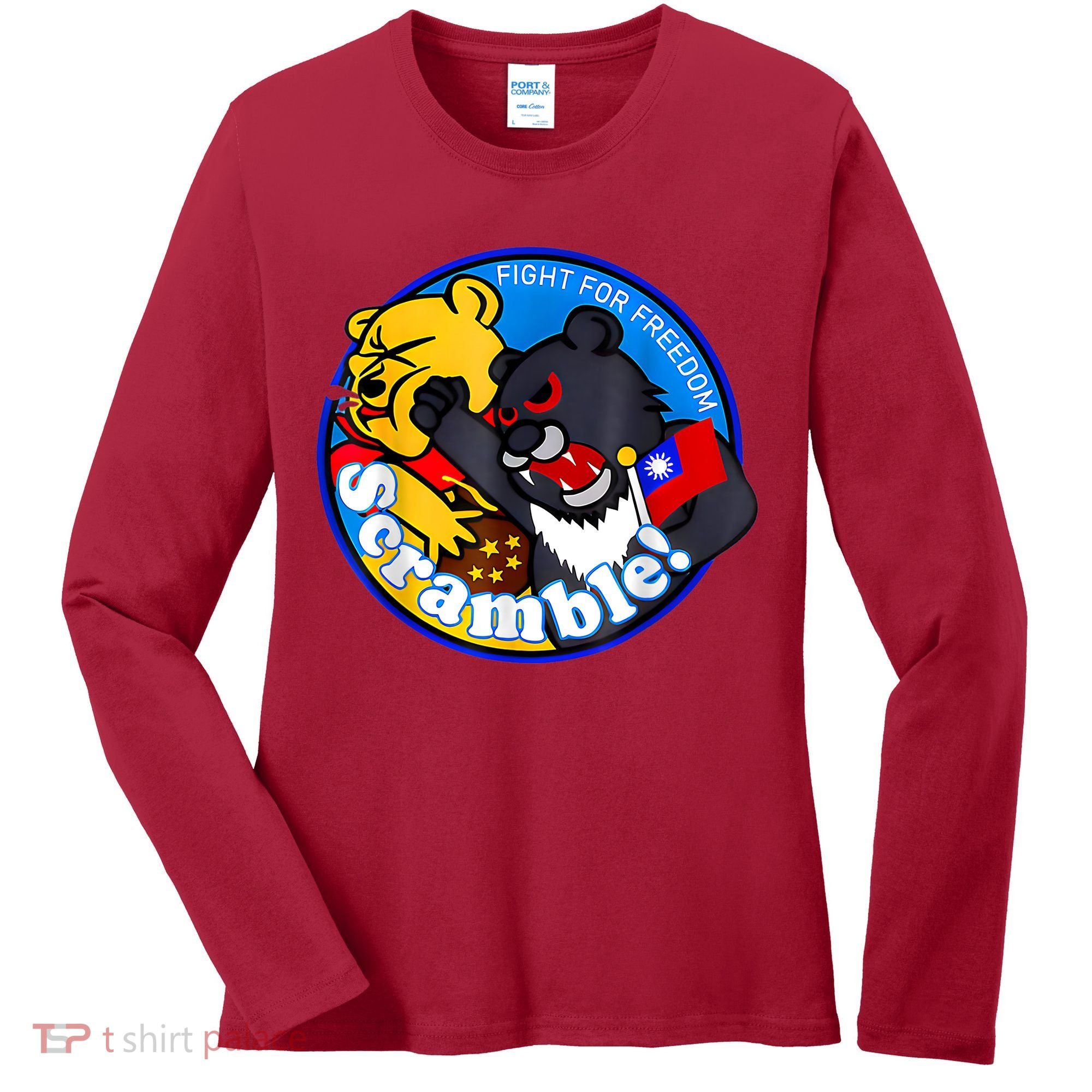Taiwan Air Force Badge Women's Long Sleeve Shirt