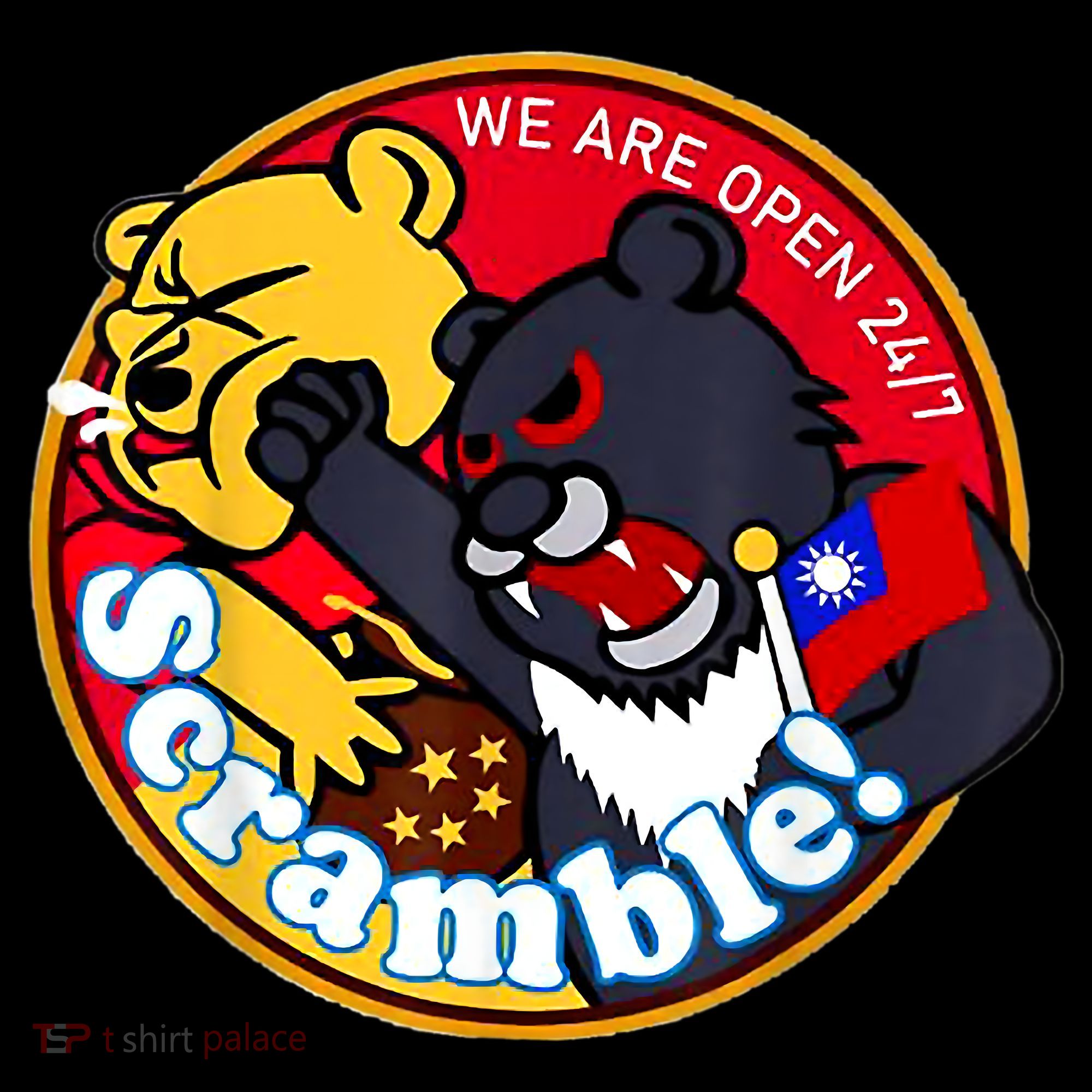 Taiwan Air Force Badge Doggie Tank