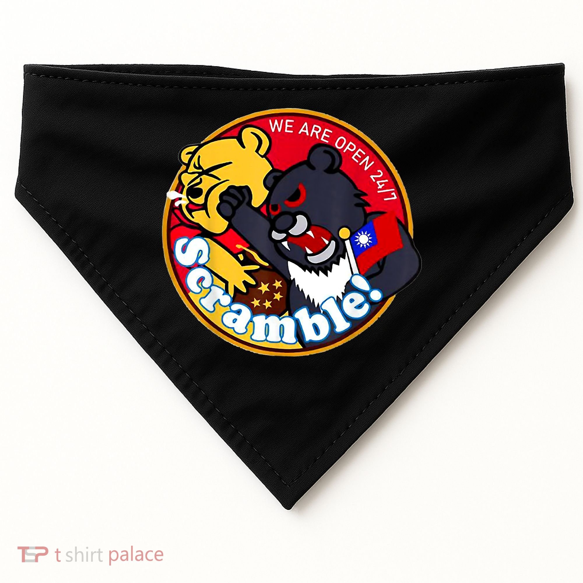 Taiwan Air Force Badge USA-Made Doggie Bandana