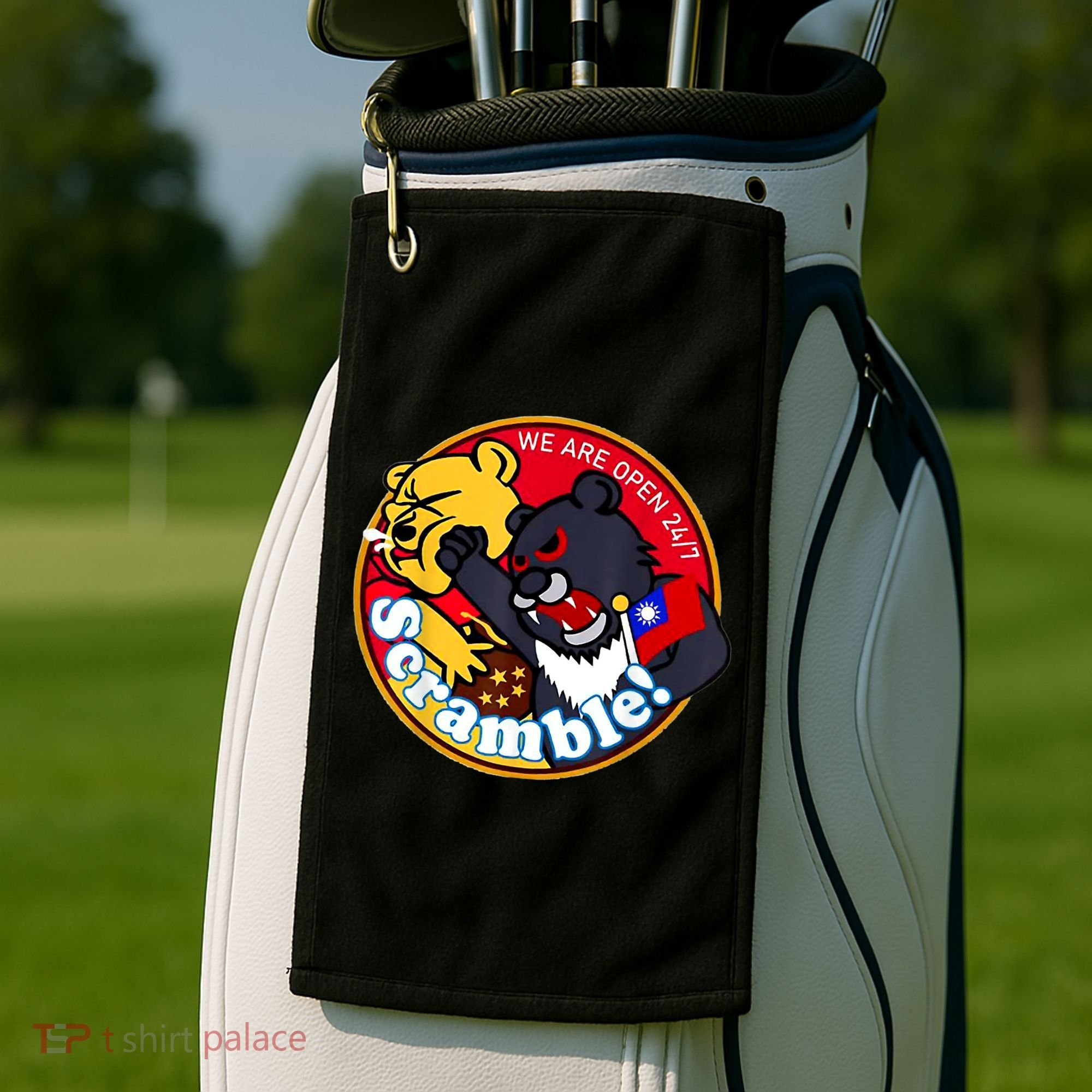 Taiwan Air Force Badge Golf Towel