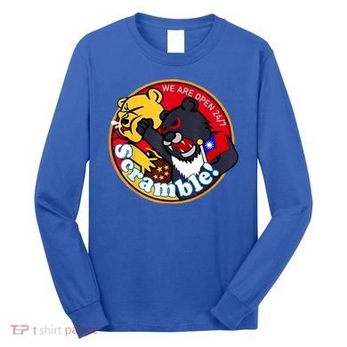 Taiwan Air Force Badge Long Sleeve Shirt