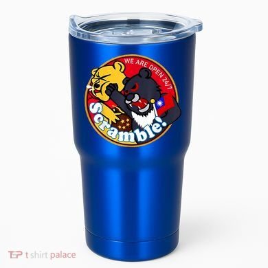 Taiwan Air Force Badge Tumbler