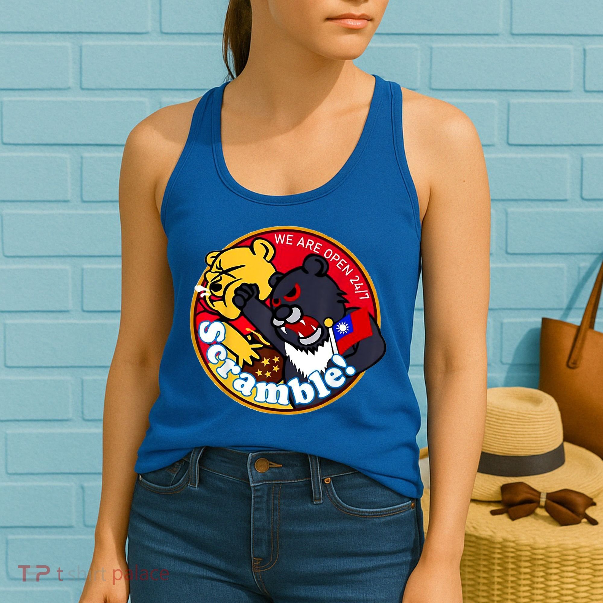 Taiwan Air Force Badge Women's Tank Top