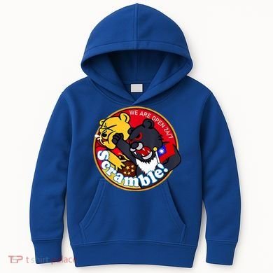 Taiwan Air Force Badge Kids Hoodie