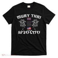 Thailand American Flag Muay Thai Boxing Training Equipment T-Shirt thumb 0
