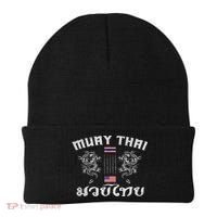 Thailand American Flag Muay Thai Boxing Training Equipment Beanie thumb 0