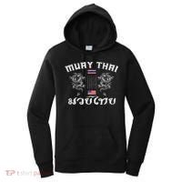 Thailand American Flag Muay Thai Boxing Training Equipment Women's Hoodie thumb 0