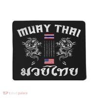 Thailand American Flag Muay Thai Boxing Training Equipment Mousepad thumb 0