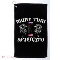 Thailand American Flag Muay Thai Boxing Training Equipment Golf Towel thumb 0