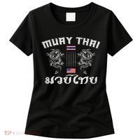 Thailand American Flag Muay Thai Boxing Training Equipment Women's T-Shirt thumb 0