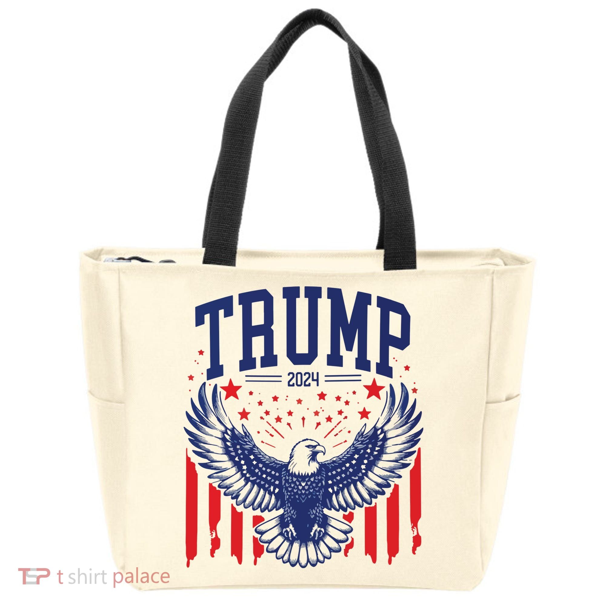 Trump American Flag Pro Trump America Tote Bag