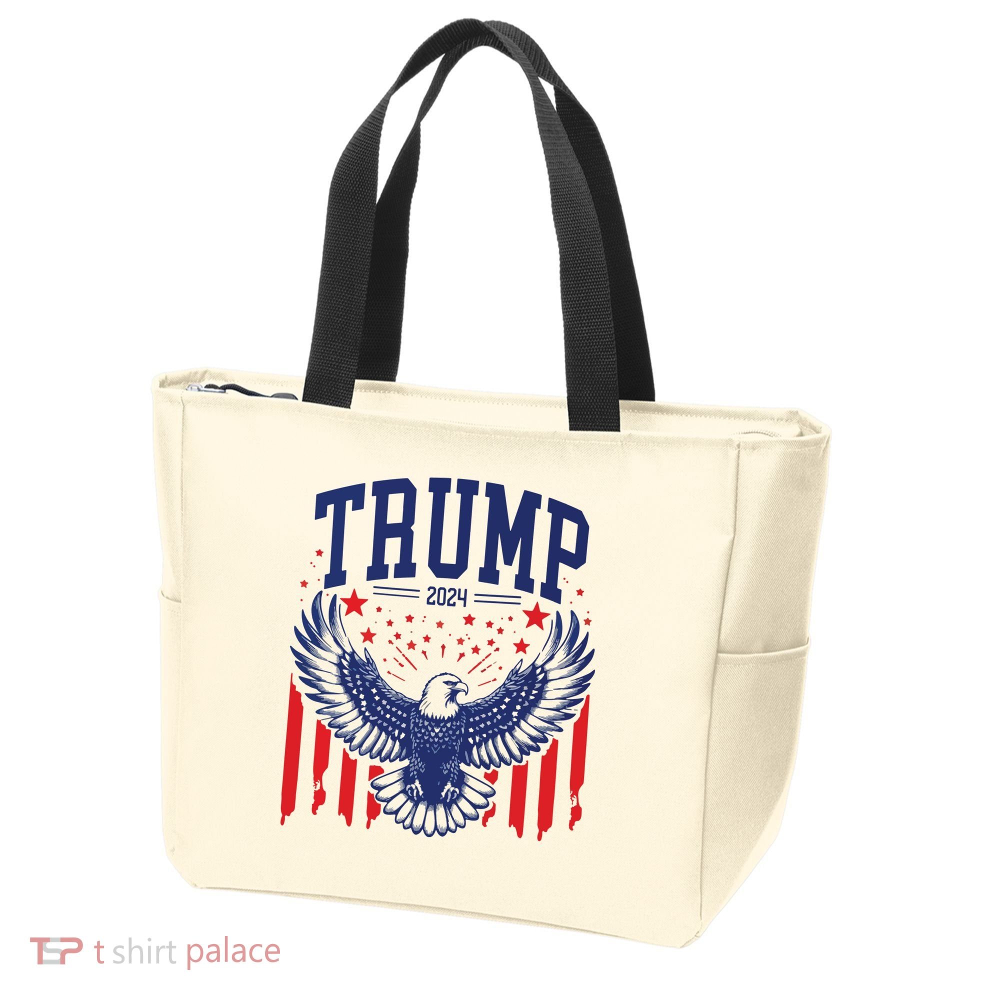 Trump American Flag Pro Trump America Tote Bag