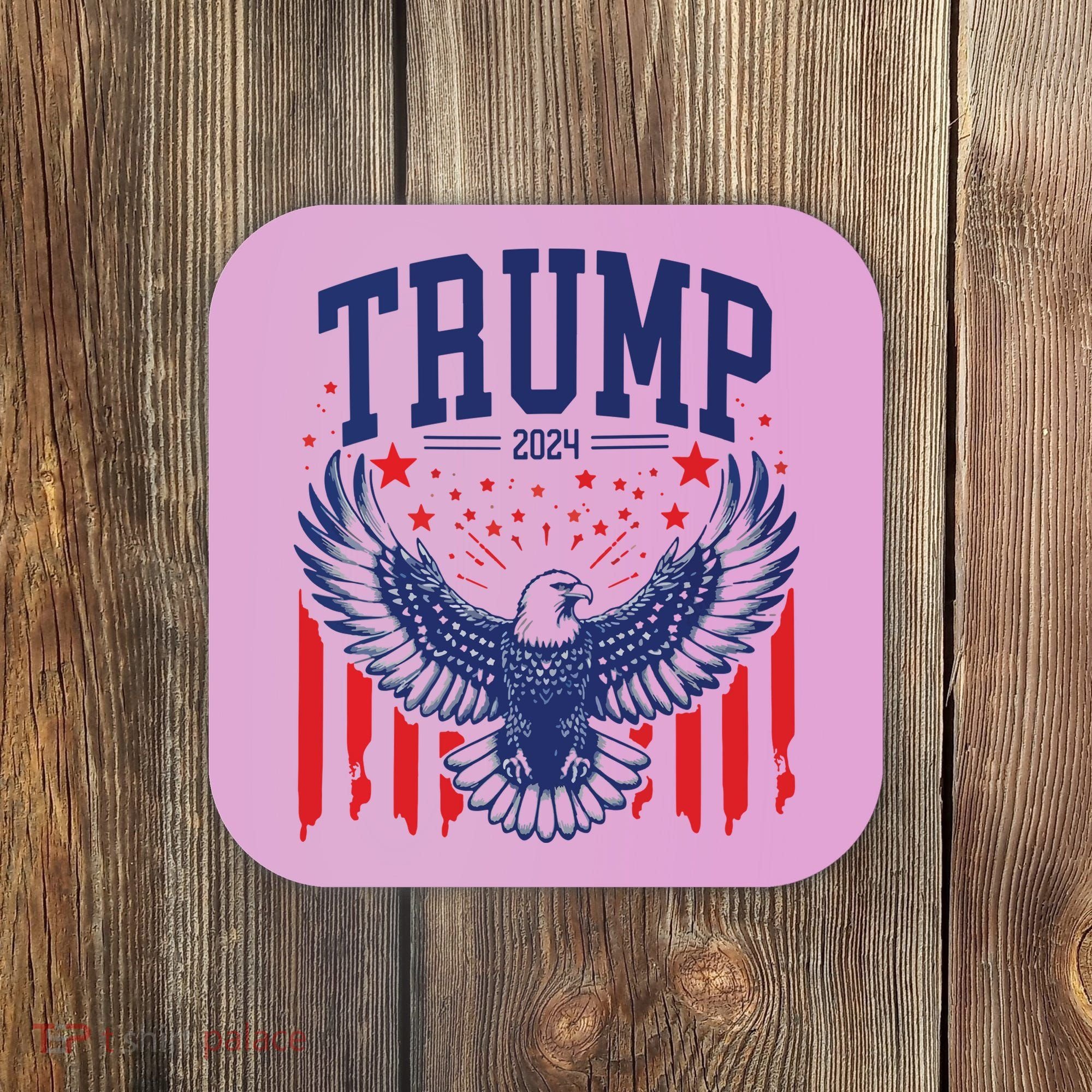 Trump American Flag Pro Trump America Coaster