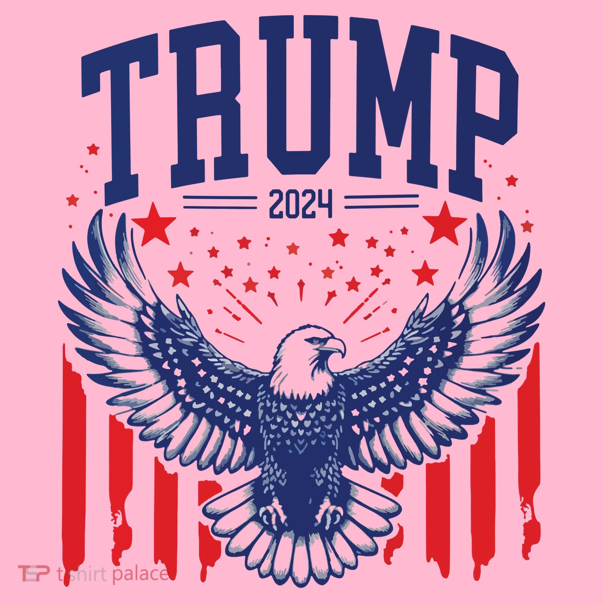 Trump American Flag Pro Trump America Coaster