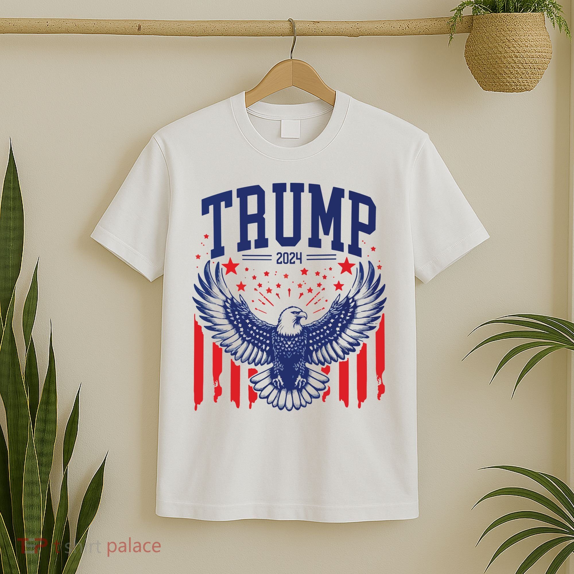 Trump American Flag Pro Trump America T-Shirt