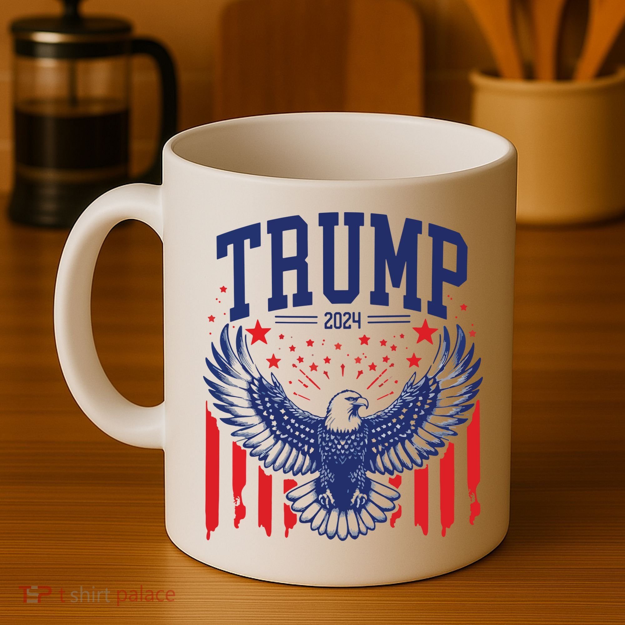 Trump American Flag Pro Trump America Coffee Mug