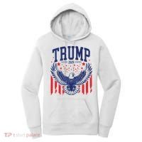 Trump American Flag Pro Trump America Women's Hoodie thumb 0