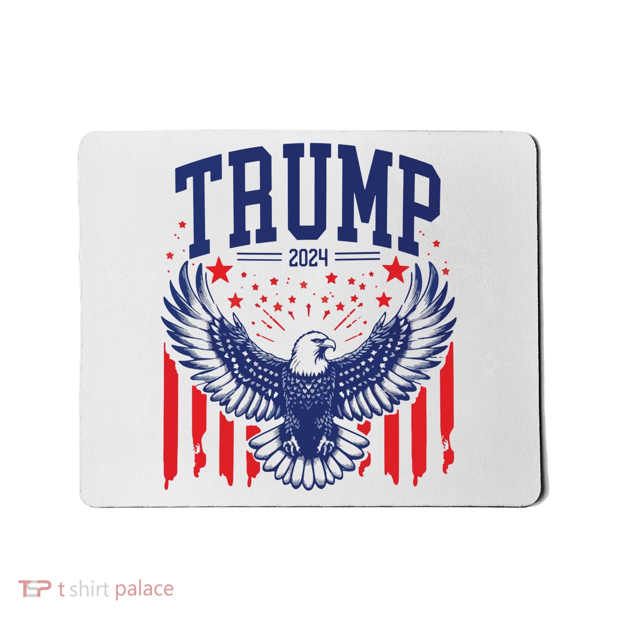 Trump American Flag Pro Trump America Mousepad