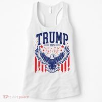 Trump American Flag Pro Trump America Women's Tank Top thumb 0