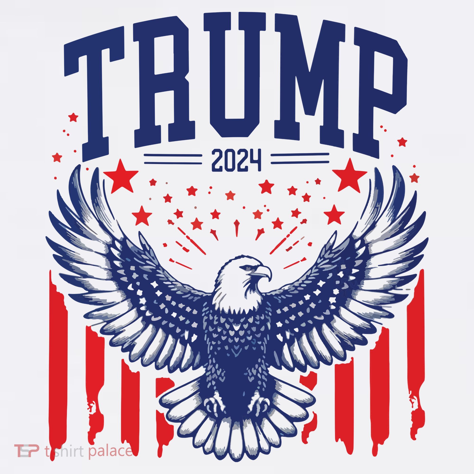 Trump American Flag Pro Trump America Women's Tank Top