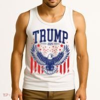 Trump American Flag Pro Trump America Tank Top thumb 3