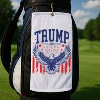 Trump American Flag Pro Trump America Golf Towel thumb 2