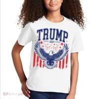 Trump American Flag Pro Trump America Kids T-Shirt thumb 2