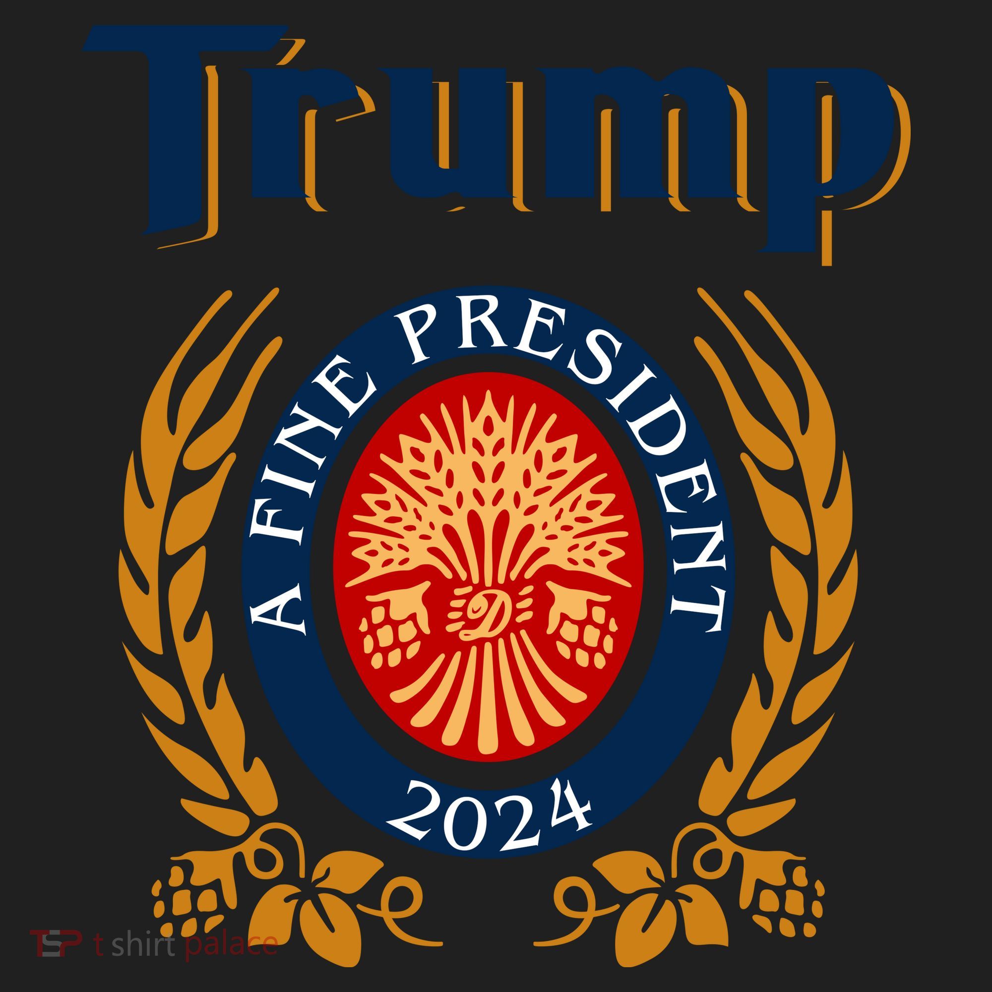 Trump A Fine President 2024 Women's Sweatshirt