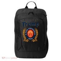 Trump A Fine President 2024 City Backpack thumb 0