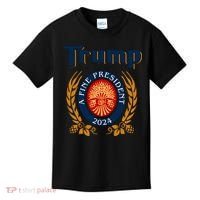 Trump A Fine President 2024 Kids T-Shirt thumb 0