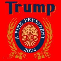 Trump A Fine President 2024 Santa Hat thumb 1
