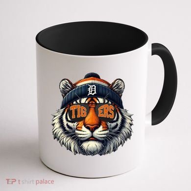Tigers Apparel Fan Illustration Coffee Mug back