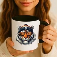 Tigers Apparel Fan Illustration Coffee Mug thumb 3