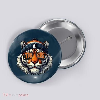 Tigers Apparel Fan Illustration Button