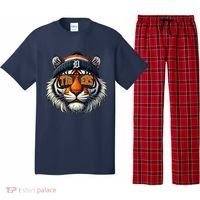 Tigers Apparel Fan Illustration Pajama Set thumb 0