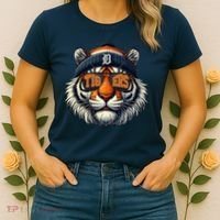 Tigers Apparel Fan Illustration Women's T-Shirt thumb 2