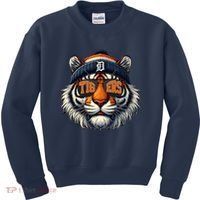 Tigers Apparel Fan Illustration Kids Sweatshirt thumb 0