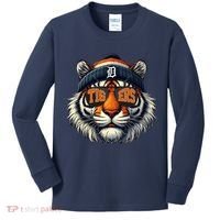 Tigers Apparel Fan Illustration Kids Long Sleeve Shirt thumb 0